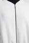 Ecru Zippered Oversize/Wide Fit Thick Fleece Lined Knitted Sweatshirt Twoaw25Sw00122 - 4