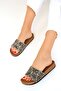 19453 Model Smoked Women's Slippers - 5