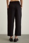 Double Front Pleated Trousers Black - 6