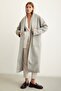 Belted Shawl Collar Coat - 3