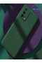 Baby Blue Liquid Inside Velvet Silicone Case for Oppo A74 - 4