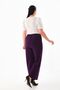 LARGE SIZE FLEXIBLE COMFORTABLE FABRIC PANTS - 4