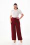 Plus Size Lycra Sendy Fabric STRETCH COMFORTABLE FABRIC PANTS 3076 - 2
