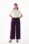 LARGE SIZE FLEXIBLE COMFORTABLE FABRIC PANTS - 3