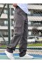 Comfortable Fit Men's Baggy Pants with Shipping Pocket - 3