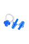 Premium Swimmer Set Special Boxed Antifog Swimming Goggles Bonnet Earplugs and Nose Clip Set - 4