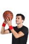 Double Towel Wristband Sweat-Absorbing Sports Wristband for Football, Basketball, Volleyball, and Tennis - 4