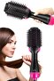 Hair Styler Electric Air Blow Hair Straightener Blow Dryer Comb Air Blow - 2