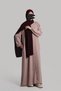 Ecmel Full Length Zippered Coat - Stone