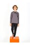 Boy's Long Sleeve 100% Cotton Button Detailed Pajama Set Classic - 2