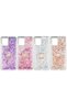 Samsung Galaxy A91 (S10 Lite) Compatible Case with Fluid Glitter Liquid Ring Glowing Design - 3