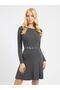 Women's Dress - Rib Pleated Design - 3