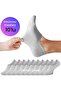 10 Pack Unisex Invisible Gray Color Sneaker Socks Cotton Sneakers