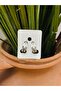 Large Strawberry Earrings - Girl's Earrings with Non-Perforated Compression Clip - 2