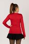 Round Neck Women's Long Sleeve Lycra Bodysuit - 3