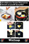 Special Series 3-Piece Metal Fireproof Non-Stick Egg Omelet Crepe Cooking Set Star Circle Heart Shape - 2