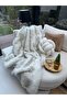 Plush Sofa Shawl Long Furry Sofa Cover Seat Cover 150 X 100 Cm