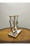 Mini Bird Playpen, Bird Ladder, Handmade Wooden Bird Toy - 3