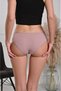Women's 5-Piece Lace Slip Panties 100% Cotton - 9