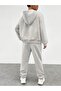 Women's Oversize Tracksuit Set Winter Cotton Hooded Jacket - 2
