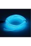 Ice Blue Car Interior Lighting Rope Strip - TorpedoLedNeon Decorative, 2 Meters - 2