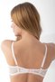 Women's Salmon Plus Size Cross Band Detailed Lace Underwire Bra 4700014-Tracy - 6