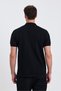 Men's 100% Cotton Fabric Slim Fit Cut 2-Piece Polo Collar T-Shirt - Black and White - 7