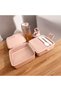 School Lunch Set Lunch Box and Water Bottle 530 ml Pink - 5