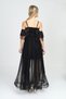 Girl's Black Evening Dress - Elegant and Comfortable - 7
