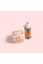 School Lunch Set Lunch Box and Water Bottle 530 ml Pink - 2
