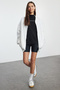 Ecru Zippered Oversize/Wide Fit Thick Fleece Lined Knitted Sweatshirt Twoaw25Sw00122 - 2