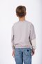 Crew Neck Long Sleeve Pocket Detailed Sweat Stone Color Boy's Sweatshirt - 4