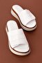Genuine Leather Anatomical Sole Wedge Heel Slippers Slt.225 - 3