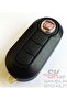 Fiat 500 Doblo Ducato Punto Remote Control Key Case with Logo - 2