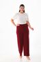Plus Size Lycra Sendy Fabric STRETCH COMFORTABLE FABRIC PANTS 3076