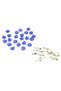 100 Pieces Plastic Evil Eye Beads - Safety Pin - 3