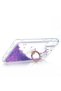 Huawei Y6P Compatible Liquid Glitter Liquid Ring Shining Design Case - 4