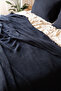 Double Piqué, Bedspread -Layer Muslin Cotton, Reversible , Black, 220x240 cm - 7