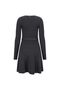 Women's Dress - Rib Pleated Design - 5