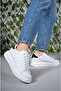 Women's Sneakers0012156 White Black Skin - 2