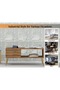 Modern Coffee Table with Storage Shelf & Side Compartment - Dark Hunton Oak - 2