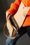Medium Size Classic Sports Model 2 Strap Women's Shoulder Bag 4059 Stone 2801 - 2