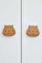 Cat Pattern (2 Pcs) Baby Kids Room Wooden Furniture Cabinet Drawer Handle