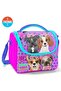 Coral High Kids Pink Dog Patterned 3-Piece School Bag Set Set0123750 - 5