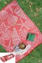 12-14 Person Foldable Washable Camping Tent - 240X330 Mat Beach Picnic Straw Garden Rug Rug