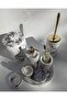 Bathroom Set Tray, Trash Can, Toilet Brush, Liquid Soap Dispenser, Solid Soap Dispenser, Cotton Dispenser, Fluff Dispenser