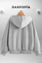 Men's and Women'sBabyYoda Printed HoodedBasicZipperedSweatshirtCardigan - 2