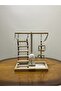 Mini Bird Playpen, Bird Ladder, Handmade Wooden Bird Toy - 2