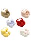 Baby Girl Soft Pompom Booties - 3