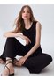 Knitted Black Jumpsuit